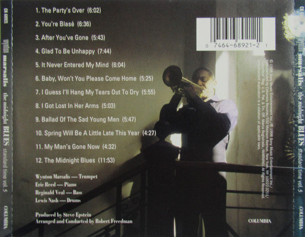 Wynton Marsalis : The Midnight Blues (Standard Time Vol. 5) (CD, Album)