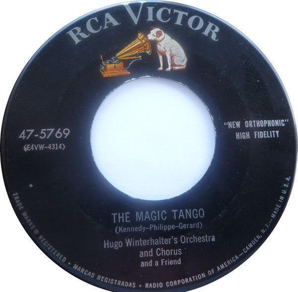 Hugo Winterhalter's Orchestra And Chorus And A Friend* : The Little Shoemaker (7")