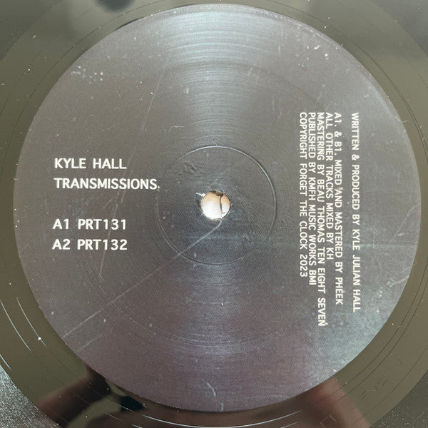 Kyle Hall : Transmissions (2x12")
