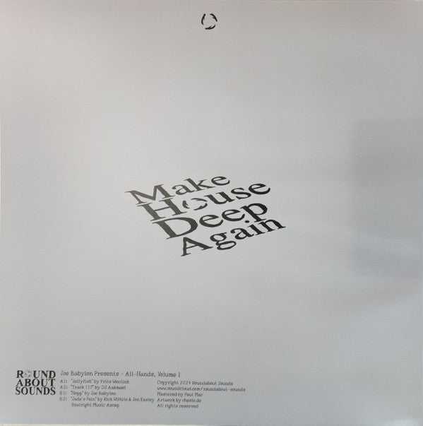 Various : Joe Babylon Presents All-Hands, Volume 1 (12")