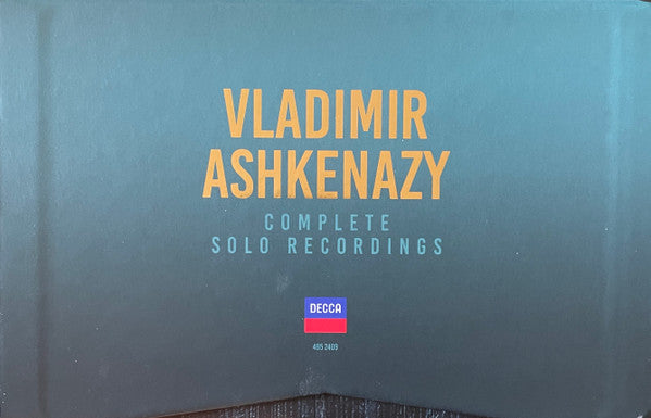 Vladimir Ashkenazy : Complete Solo Recordings (89xCD, Comp, RM + Blu-ray, Blu-ray-A + Box, Ltd)