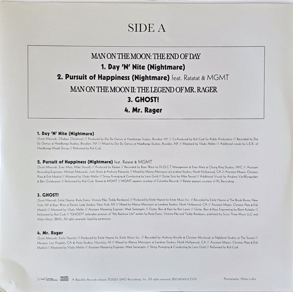 Kid Cudi : The Boy Who Flew To The Moon Vol. 1 (2xLP, Comp)