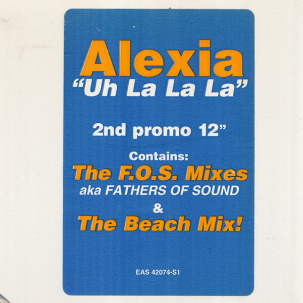 Alexia : Uh La La La (12", Promo)