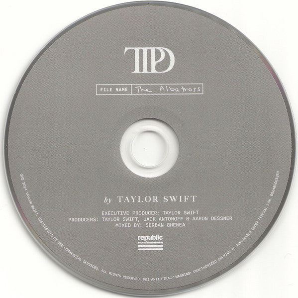Taylor Swift : The Tortured Poets Department (CD, Album, "Th)
