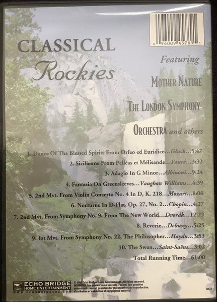 Mother Nature (3) , and the London Symphony Orchestra : Classical Rockies (CD, Album, Comp)
