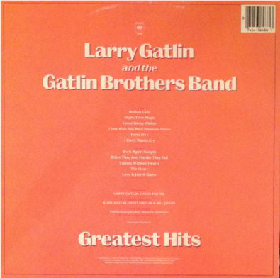 Larry Gatlin And The Gatlin Brothers Band* : Greatest Hits (LP, Comp, Ter)