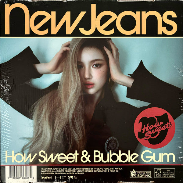 NewJeans : How Sweet (CD, Single, Dan)
