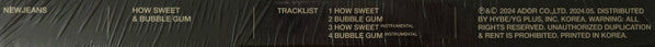 NewJeans : How Sweet (CD, Single, Dan)