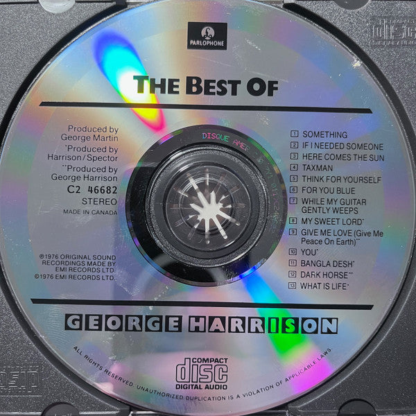 George Harrison : The Best Of George Harrison (CD, Comp)