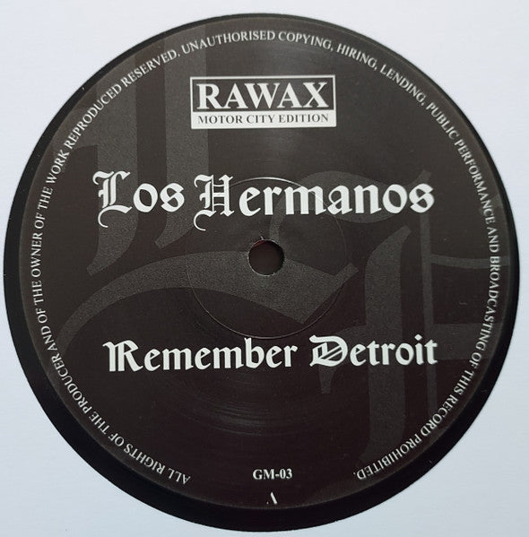 Los Hermanos : Remember Detroit (12")