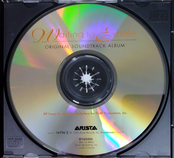 Various : Waiting To Exhale (Original Soundtrack Album) (CD, Album, Club)