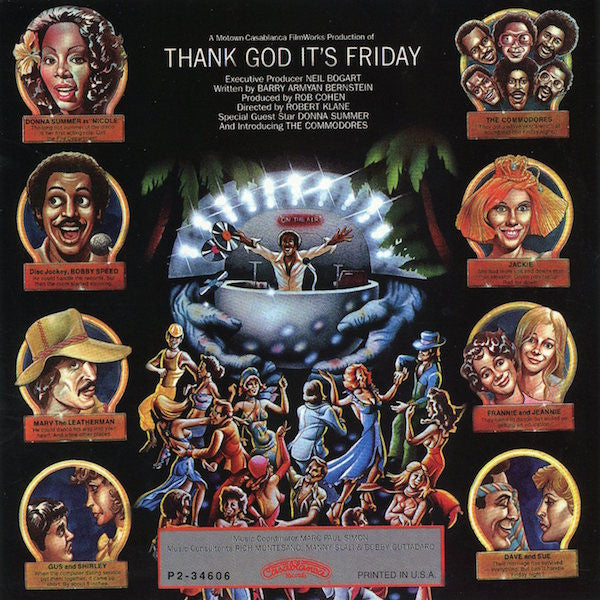 Various : Thank God It's Friday (The Original Motion Picture Soundtrack) (2xCD, Comp, Club, RE, CRC)