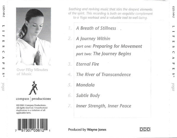 Wayne Jones (2) : Yoga (CD, Album)
