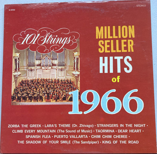 101 Strings : Million Seller Hits Of 1966 (LP, Album)