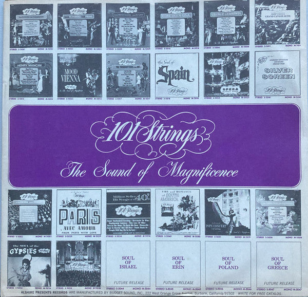 101 Strings : Million Seller Hits Of 1966 (LP, Album)