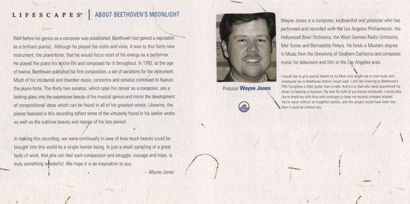 Wayne Jones (2), Amy Hayashi-Jones : Beethoven's Moonlight (CD, Album)