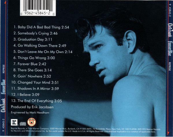 Chris Isaak : Forever Blue (CD, Album, ARC)