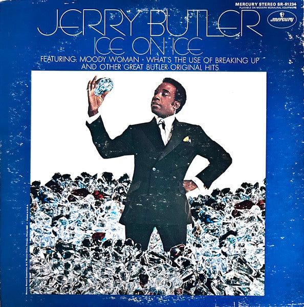 Jerry Butler : Ice On Ice (LP, Album, Ind)