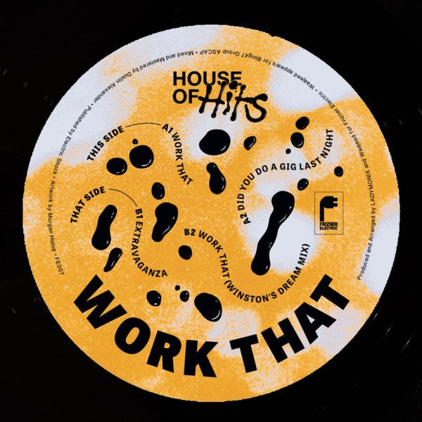 House of Hits : Work That (12", EP)