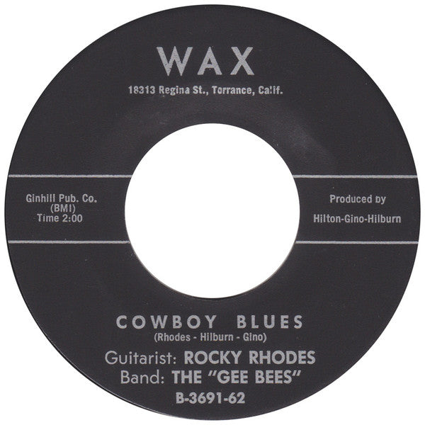 Rocky Rhodes (2), The "Gee Bees"* : Laredo Rhythm (7", Single)