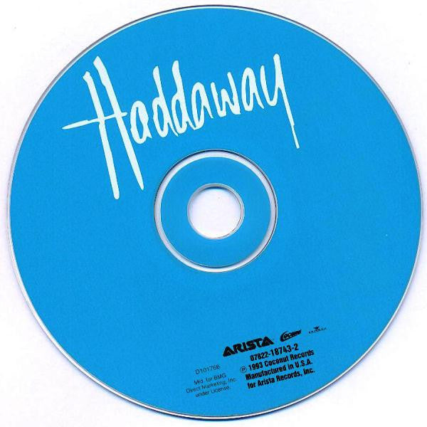 Haddaway : Haddaway (CD, Album, Club, BMG)