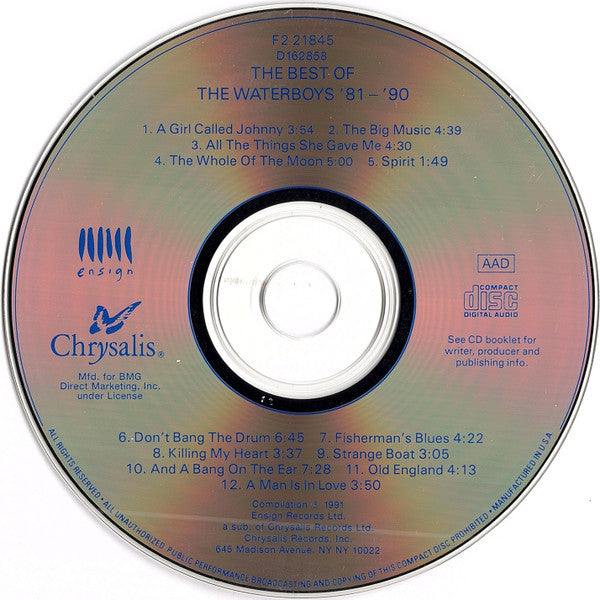 The Waterboys : The Best Of The Waterboys '81 - '90 (CD, Comp, Club)
