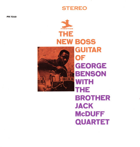 George Benson With The Brother Jack McDuff Quartet : The New Boss Guitar Of George Benson (LP, Album, RE)