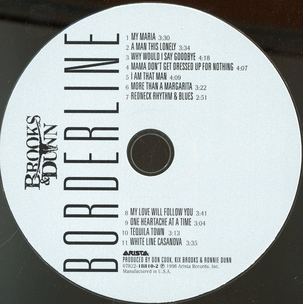 Brooks & Dunn : Borderline (CD, Album, All)