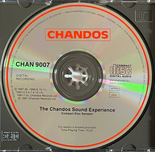 Various : The Chandos Sound Experience (CD, Comp, Smplr)