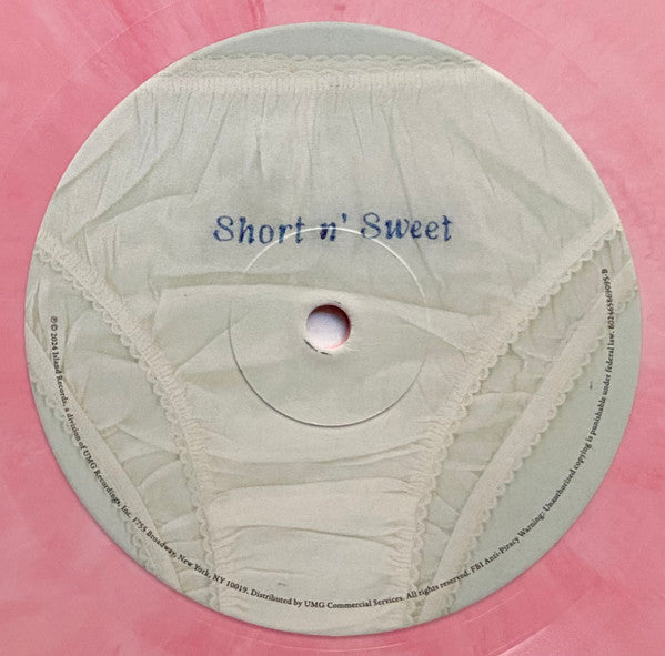 Sabrina Carpenter : Short N' Sweet (LP, Album, Pin)