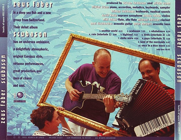 Zeus Faber : Scubason (CD, Album)