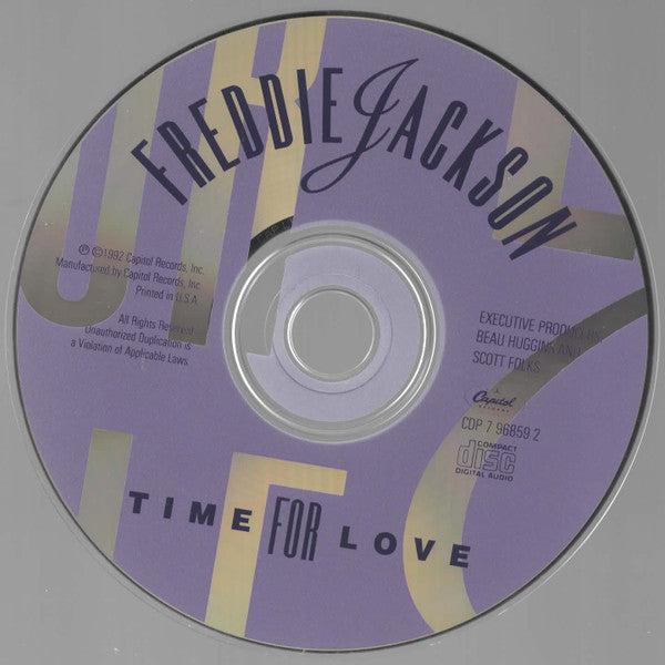 Freddie Jackson : Time For Love (CD, Album)