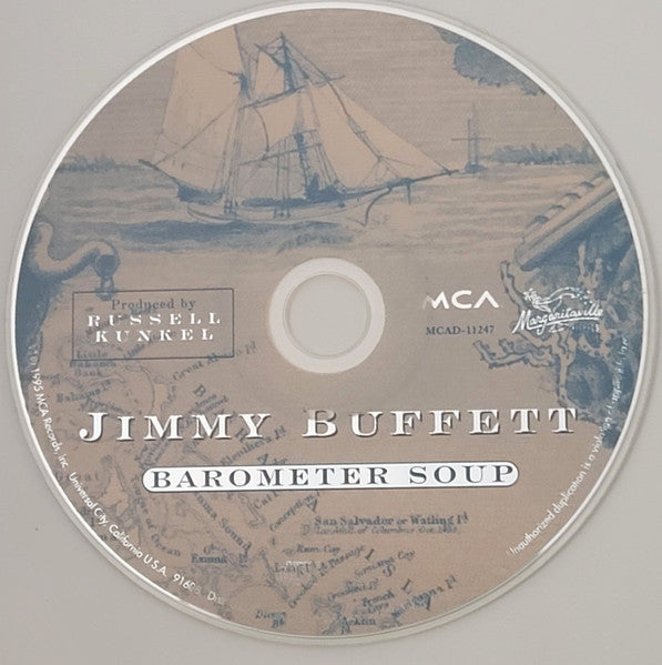 Jimmy Buffett : Barometer Soup (CD, Album, RE, Mat)