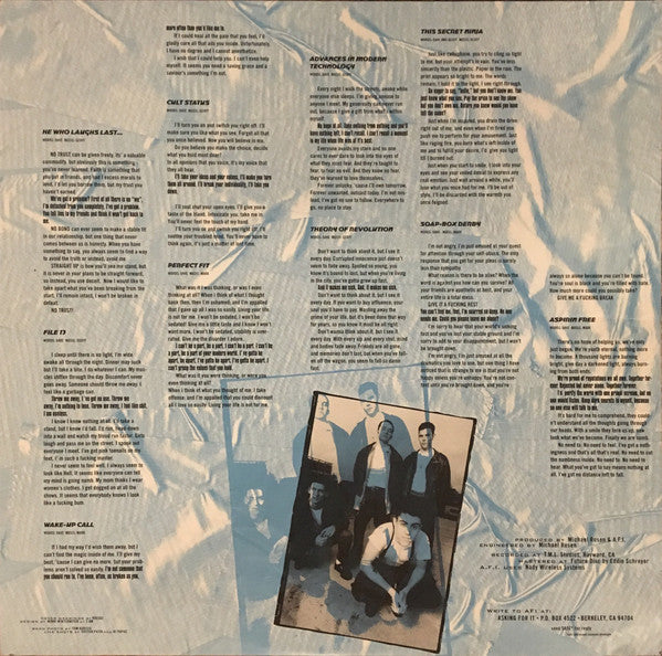 AFI : Very Proud Of Ya (LP, Album)