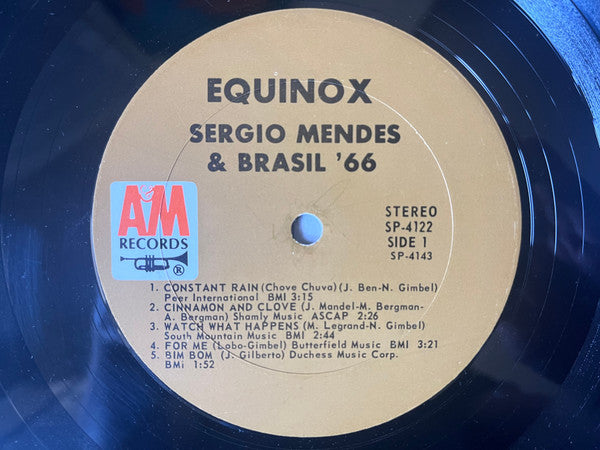 Sergio Mendes & Brasil '66* : Equinox (LP, Album, Ind)