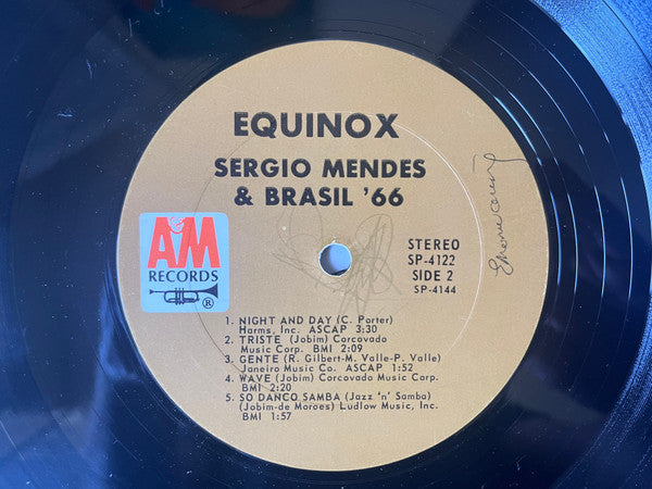 Sergio Mendes & Brasil '66* : Equinox (LP, Album, Ind)