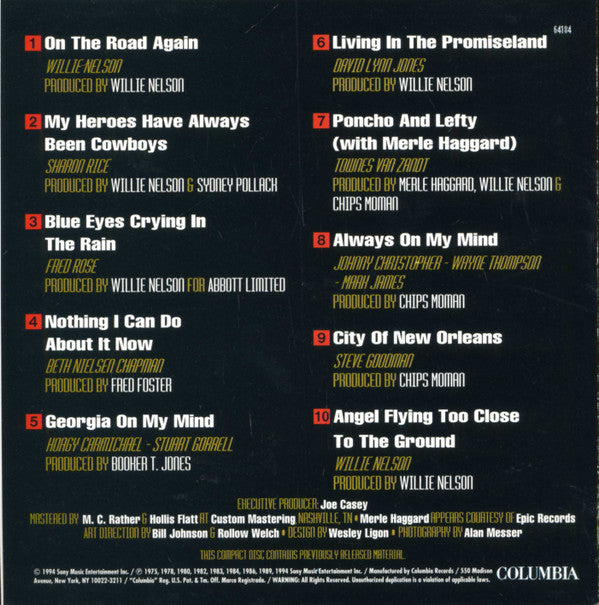 Willie Nelson : Super Hits (CD, Comp)