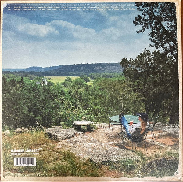 Miranda Lambert : Postcards From Texas (2xLP, Album, Blu)