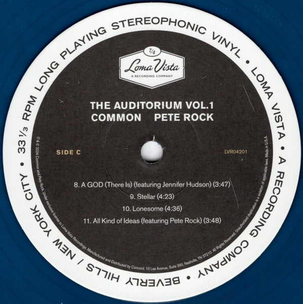 Common x Pete Rock : The Auditorium Vol. 1 (2xLP, Album, Ltd, Sea)