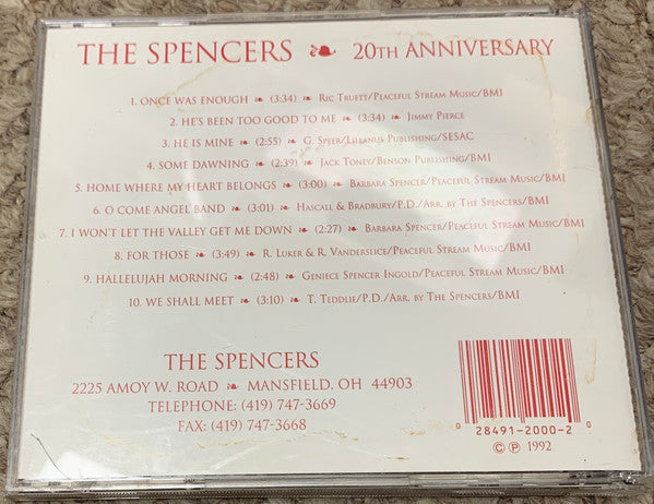 The Spencers : 20th Anniversary (CD)