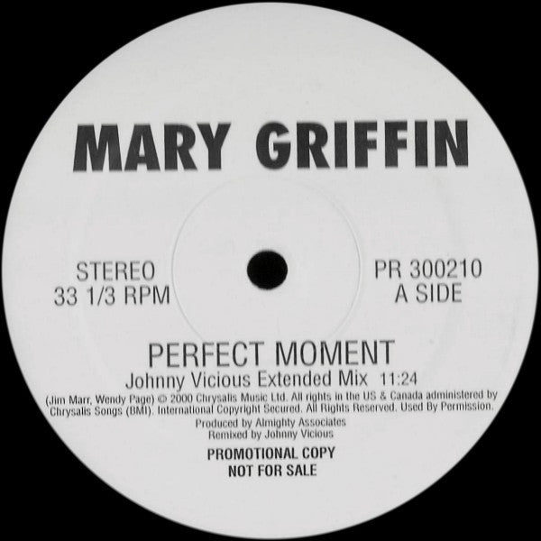 Mary Griffin : Perfect Moment (12", Promo)