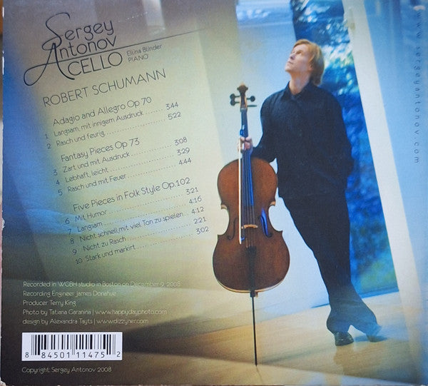 Sergey Antonov, Robert Schumann : Works By Robert Schumann (CD)