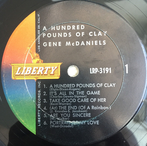 Gene McDaniels* : 100 Lbs. Of Clay! (LP, Album, Mono, Hol)