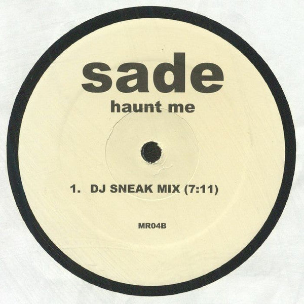 Sade : Surrender Your Love / Haunt Me (Mixes) (12", Unofficial)