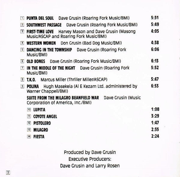 Dave Grusin : Migration (CD, Album)