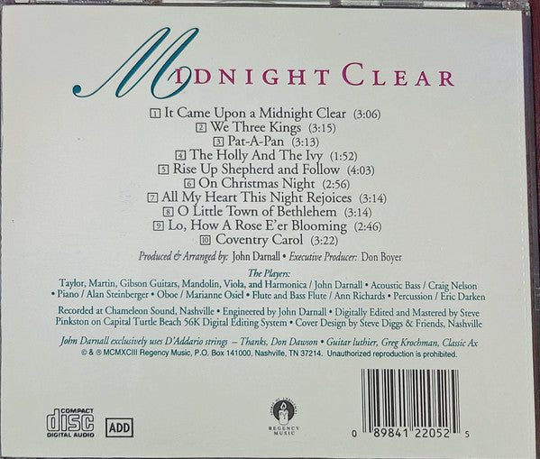 Various : Midnight Clear (An Intimate Acoustic Christmas With Guitars & Other Instruments) - Volume 7 (CD, Album)