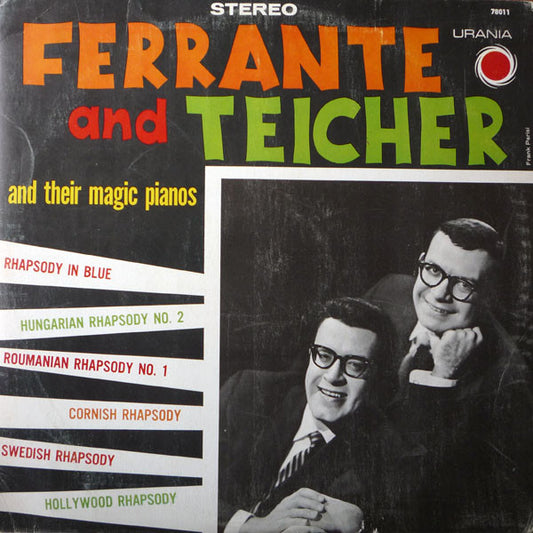 Ferrante & Teicher : Rhapsody (LP, Album, RE)