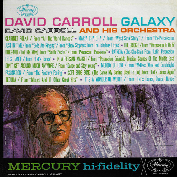 David Carroll And His Orchestra* : David Carroll Galaxy (LP, Comp, Mono)