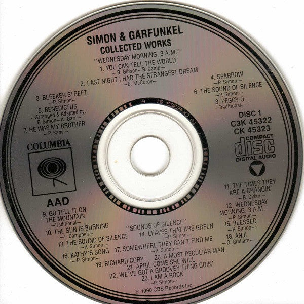 Simon & Garfunkel : Collected Works (3xCD, Album, Comp, RE)
