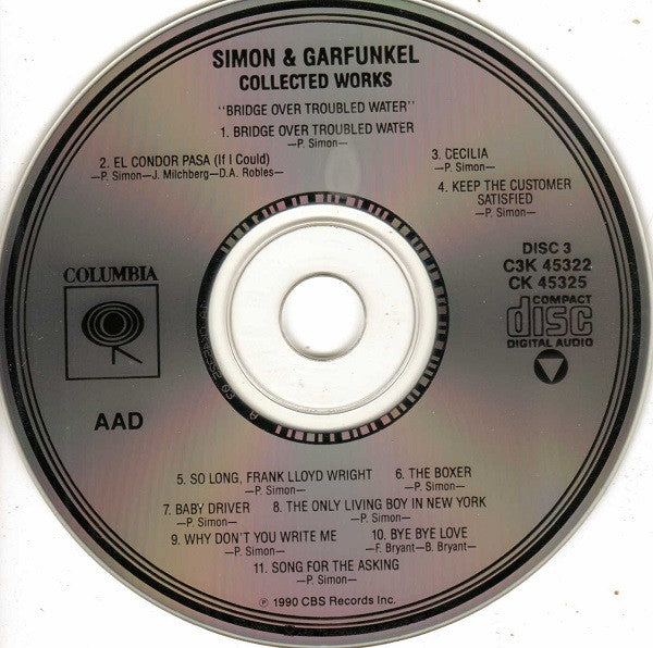 Simon & Garfunkel : Collected Works (3xCD, Album, Comp, RE)